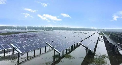 江西省鄱陽縣游城鄉(xiāng)80MWp漁光互補(bǔ)